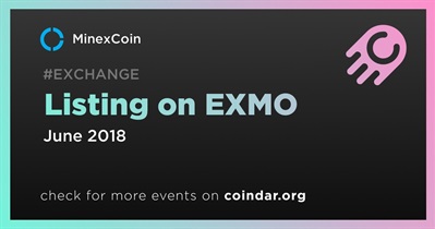 Listing on EXMO