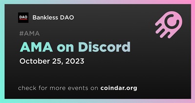Bankless DAO to Hold AMA on Discord on October 25th