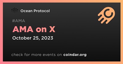 Ocean Protocol to Hold AMA on X on October 25th