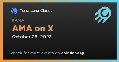 Terra Luna Classic to Hold AMA on X on October 26th