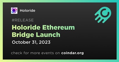 Holoride to Release Ethereum Bridge on October 31st