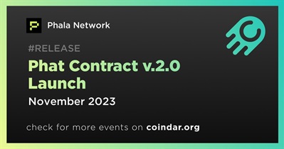 Phala Network to Launch Phat Contract v.2.0 on October 31st