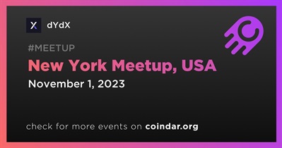 dYdX to Host Meetup in New York on November 1st