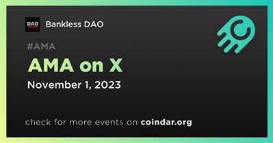Bankless DAO to Hold AMA on X on November 1st