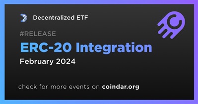 Decentralized ETF to Integrate ERC-20