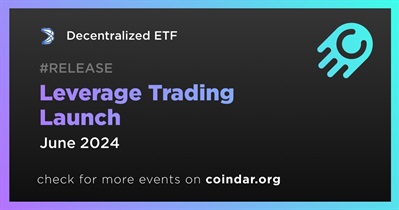 Decentralized ETF to Launch Leverage Trading