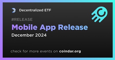 Decentralized ETF to Launch Mobile App