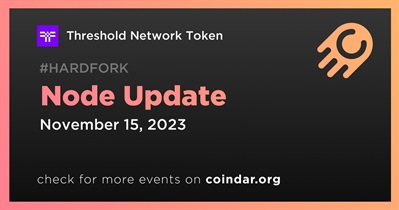 Threshold Network Token to Hold Node Update on November 15th
