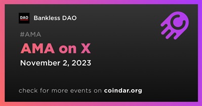 Bankless DAO to Hold AMA on X on November 2nd