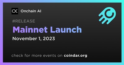 On-Chain AI to Launch Mainnet on November 1st