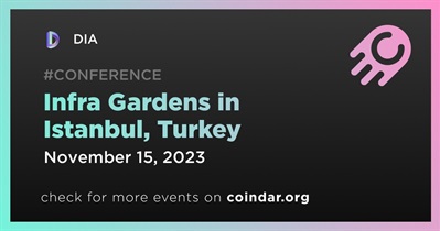 DIA to Organize Infra Gardens in Istanbul on November 15th