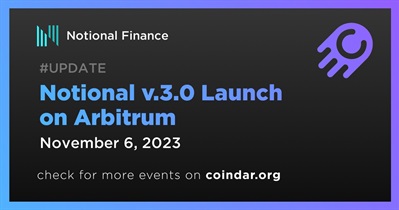 Notional Finance to Release Notional v.3.0 on Arbitrum on November 6th