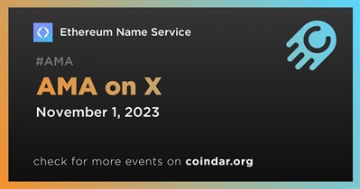 Ethereum Name Service to Hold AMA on X on November 1st