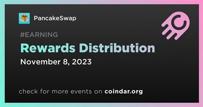 PancakeSwap to Distribute Rewards on November 8th