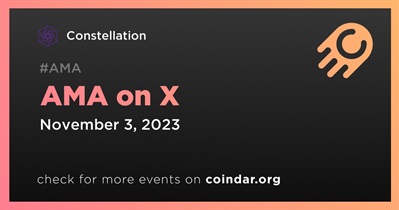 Constellation to Hold AMA on X on November 3rd