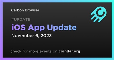 Carbon Browser to Update iOS App on November 6th