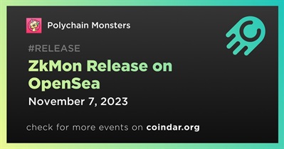 Polychain Monsters to Launch ZkMon on OpenSea on November 7th