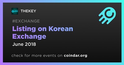 Listing on Korean Exchange