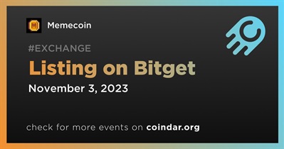 Memecoin to Be Listed on Bitget on November 3rd