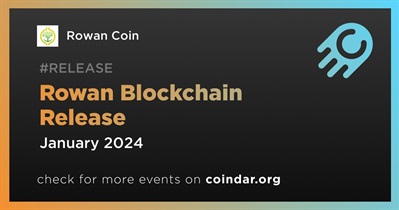 Lançamento da Blockchain Rowan