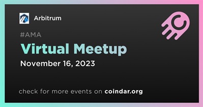 Arbitrum to Host Virtual Meetup on November 16th
