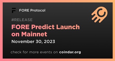 FORE Predict Launch sa Mainnet