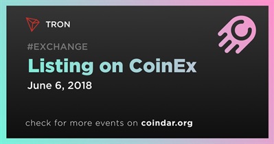 CoinEx पर लिस्टिंग