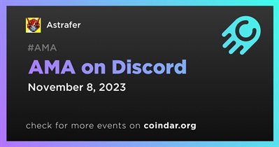 Astrafer to Hold AMA on Discord on November 8th