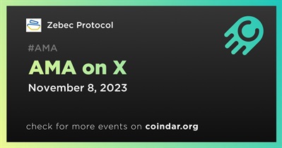 Zebec Protocol to Hold AMA on X on November 8th