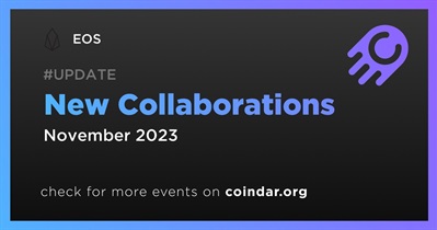 EOS to Collaborate With New Projects in November