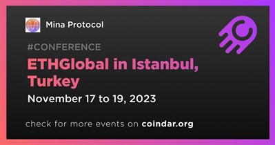 Mina Protocol to Participate in ETHGlobal in Istanbul