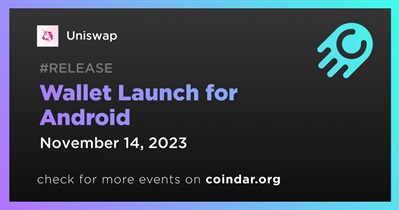 Uniswap to Launch Wallet for Android on November 14th