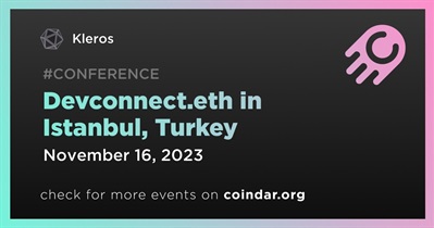 Kleros to Participate in Devconnect.eth in Istanbul on November 16th