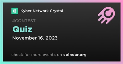 Kyber Network Crystal to Host Quiz on Discord