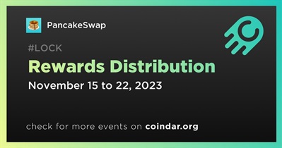 PancakeSwap to Distribute Rewards on November 22nd