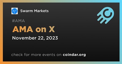 Swarm Markets to Hold AMA on X on November 22nd