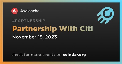 Avalanche Partners With Citi