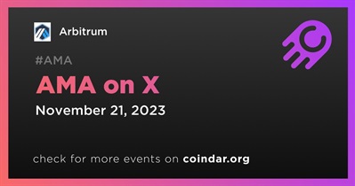 Arbitrum to Hold AMA on X on November 21st