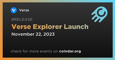Verse to Launch Verse Explorer on November 22nd