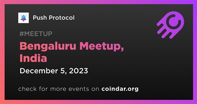 Push Protocol to Host Meetup in Bengaluru on December 5th