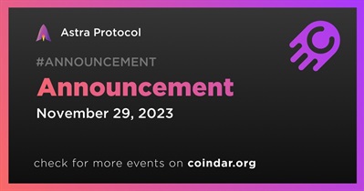 Astra Protocol to Make Announcement on November 29th