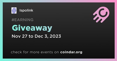 Ispolink to Hold Giveaway