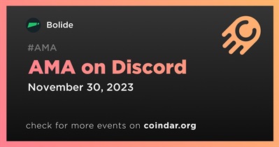 Bolide to Hold AMA on Discord on November 30th