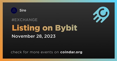 5ire to Be Listed on Bybit on November 28th