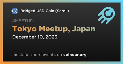 Bridged USD Coin (Scroll) to Host Meetup in Tokyo on December 10th