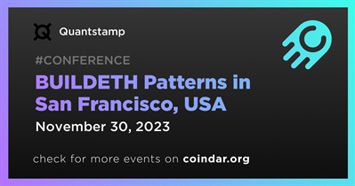 Quantstamp to Participate in BUILDETH Patterns in San Francisco on November 30th
