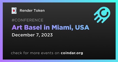 Render Token to Participate in Art Basel in Miami on December 6th