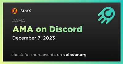 StorX to Hold AMA on Discord on December 7th