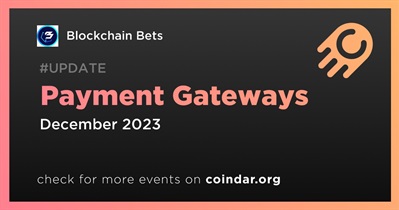 Blockchain Bets to Integrate Payment Gateways in December