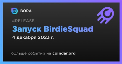 BORA запускает BirdieSquad 4 декабря